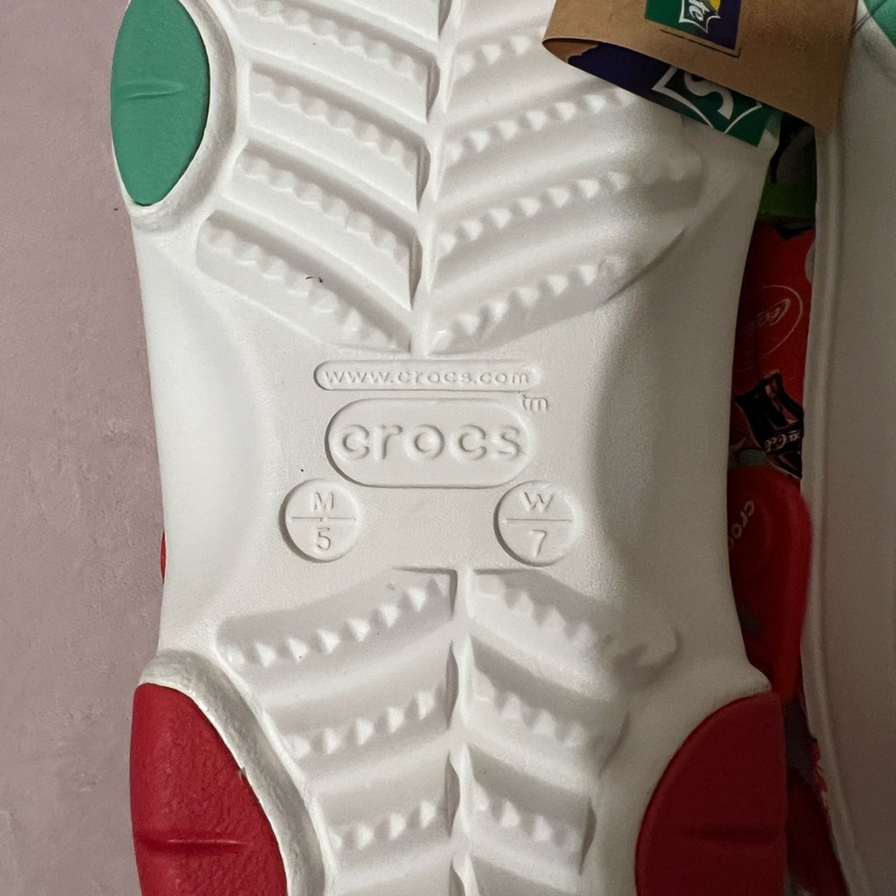 CROCS Women’s ' Graphic Clog Sandals - Coca Clola - Picture 3 of 3